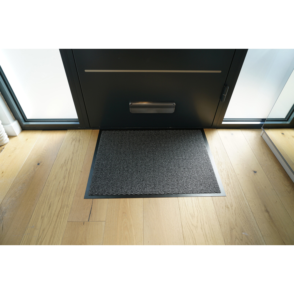 Desire Rugs Silver Grey Anti Slip Door Mat 80 x 120cm Image 5