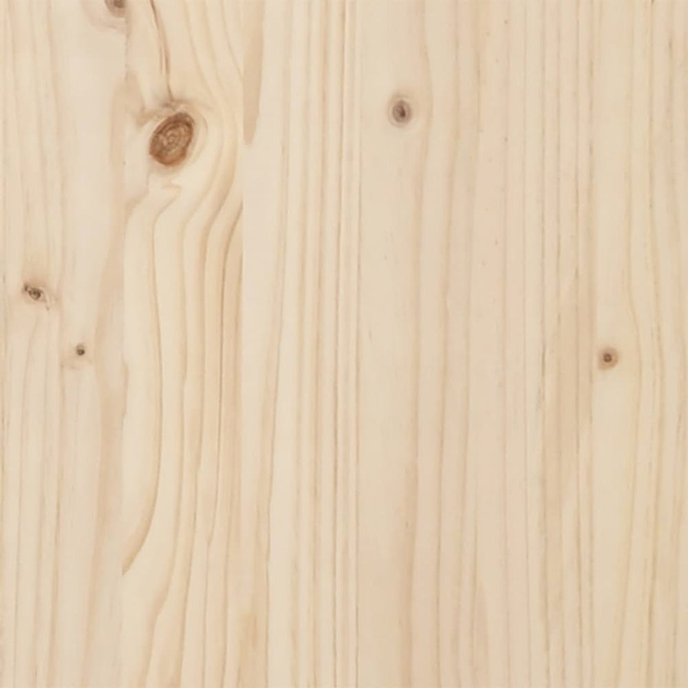vidaXL Natural Pine Wood Garden Planter 39 x 40 x 82.5cm Image 7