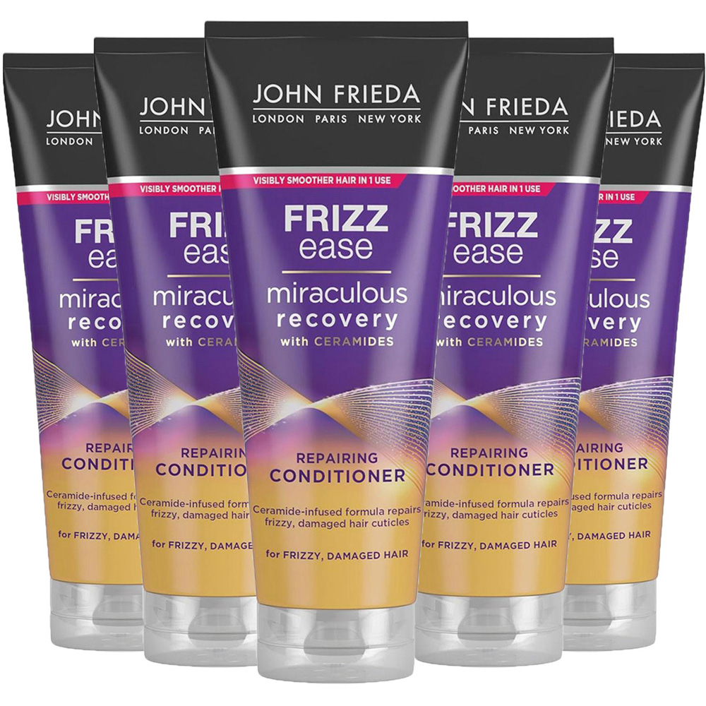 John Frieda Frizz Ease Miraculous Recovery Damaged Hair Care Conditioner 250ml 6 Pack Image 3