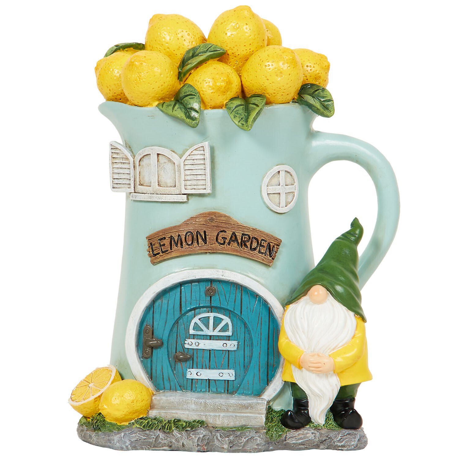 Teapot Lemon House Decoration - Blue Image 1