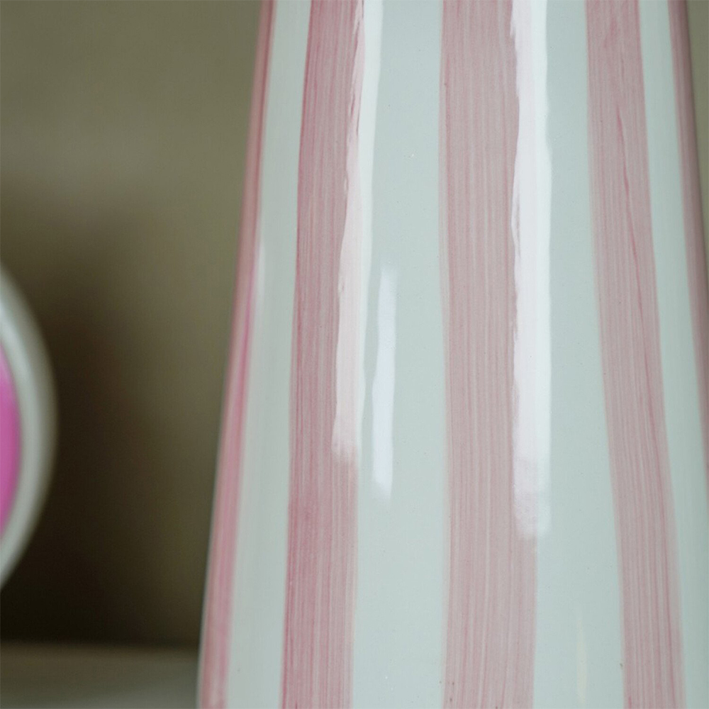 Sophie Stripe Table Lamp Pink Image 7