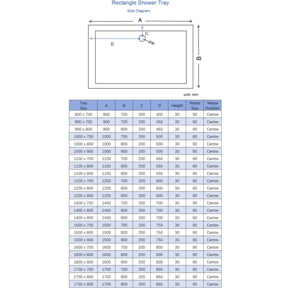 Stech Homes Walk-in Shower Screen with Shower Tray 700 x 1900mm Image 4