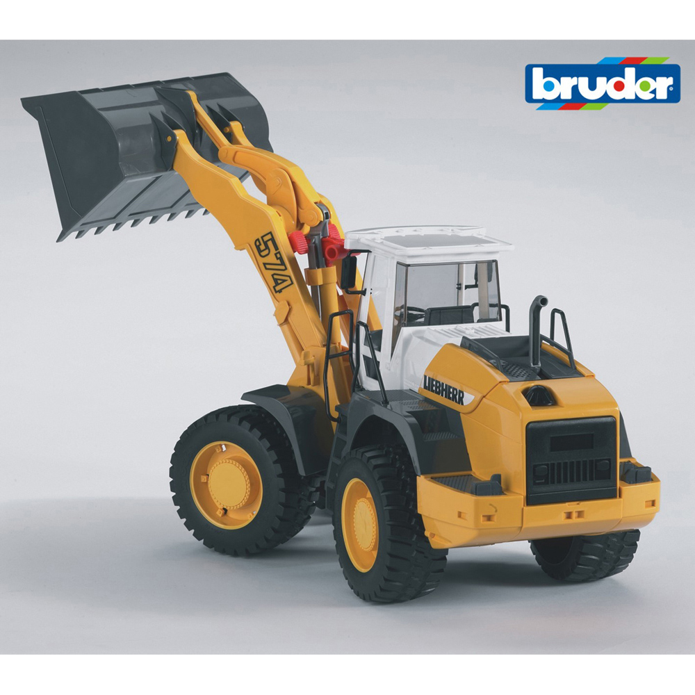Bruder Kids Liebherr L574 Articulated Road Construction Loader Playset Model Image 6