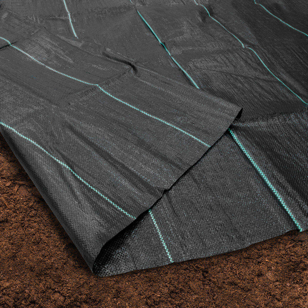 Gardenkraft Roll Woven Weed Control Fabric Cover 1m x 50m Wilko
