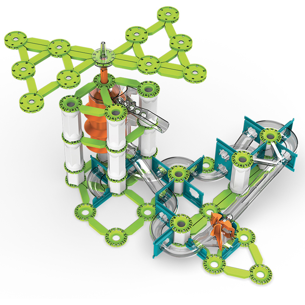 Geomag Mechanics Gravity Recycled Vertical Motor Set 183 Piece Image 2