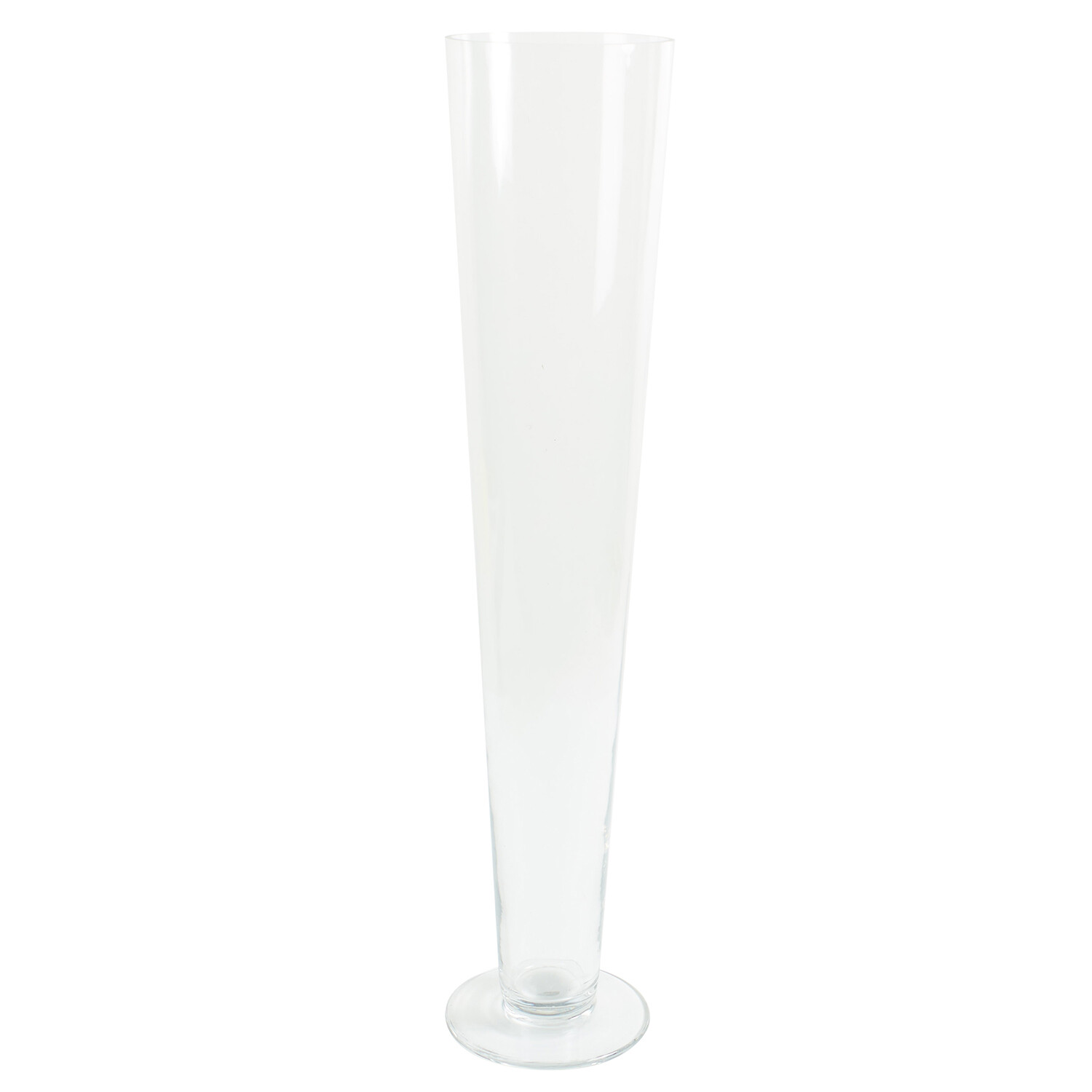 Tall Glass Vase Image 1
