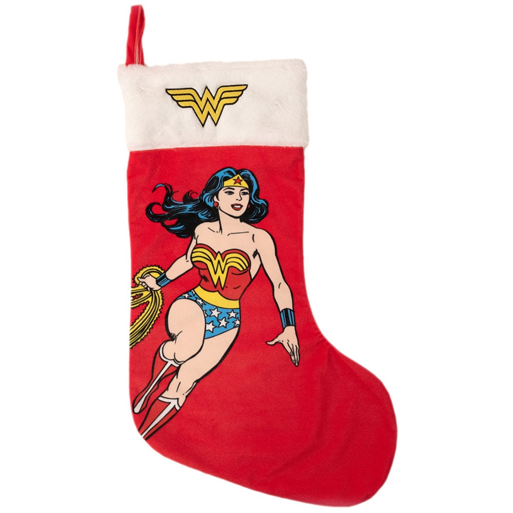 DC Comic Wonder Woman Christmas Stocking Image 1