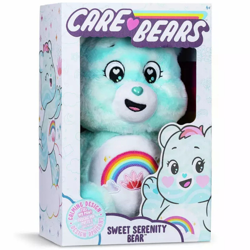 Basic Fun Care Bears Medium Plush Sweet Serenity Bear Soft Toy 35cm Image 2