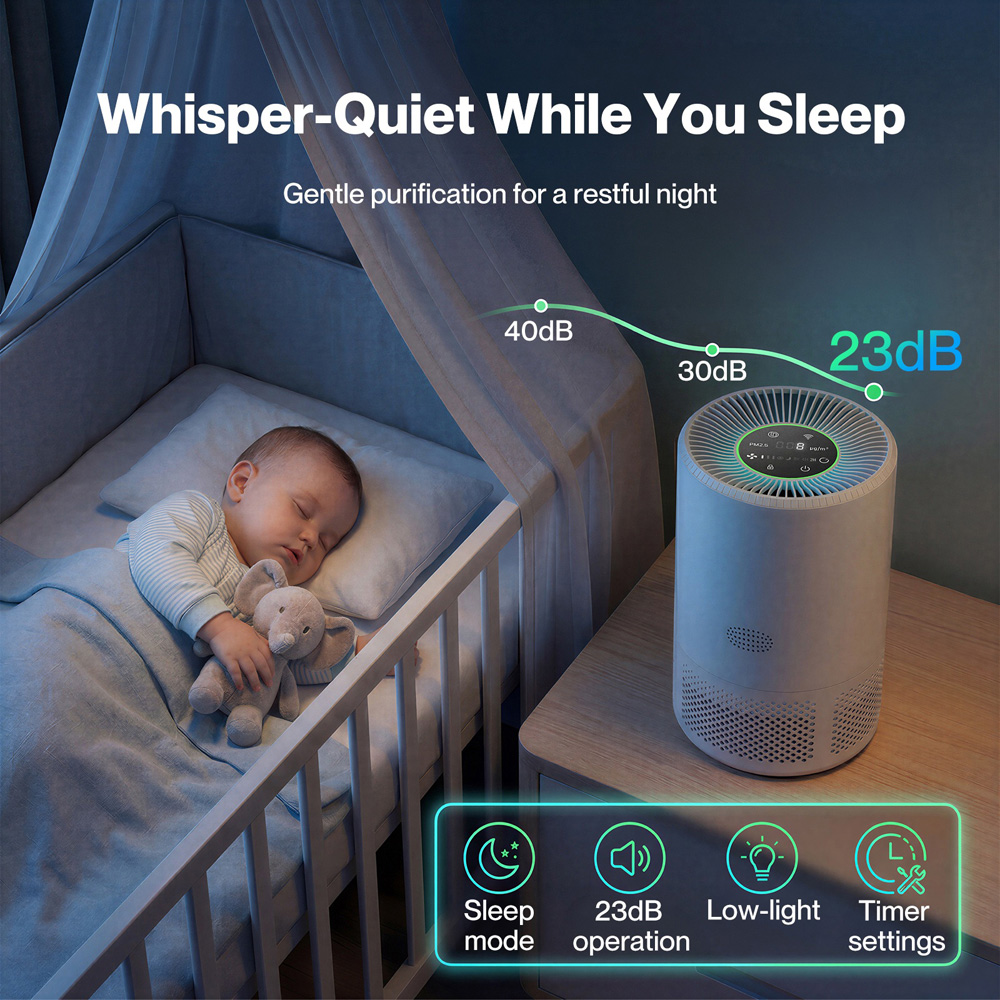 Spector Smart H13 HEPA Filter Air Purifier with App Control Image 5