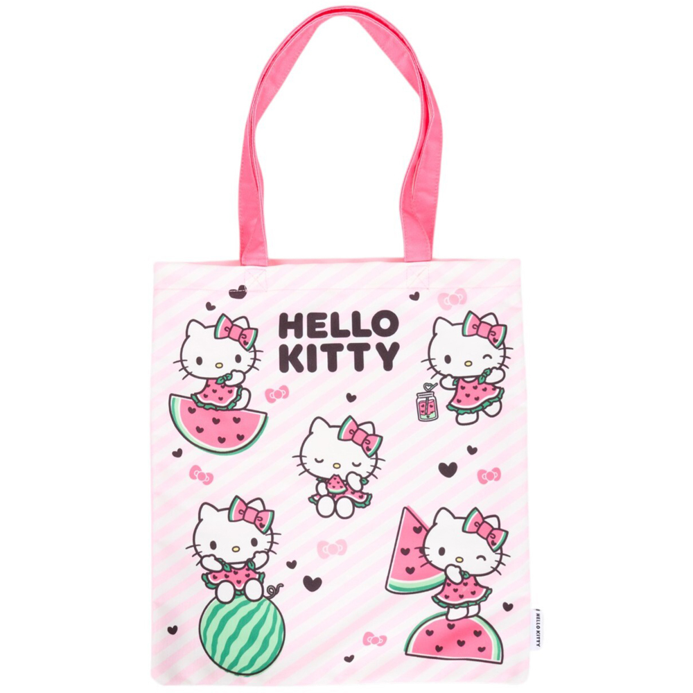 Hello Kitty Watermelon Tote Bag Pink Image 1
