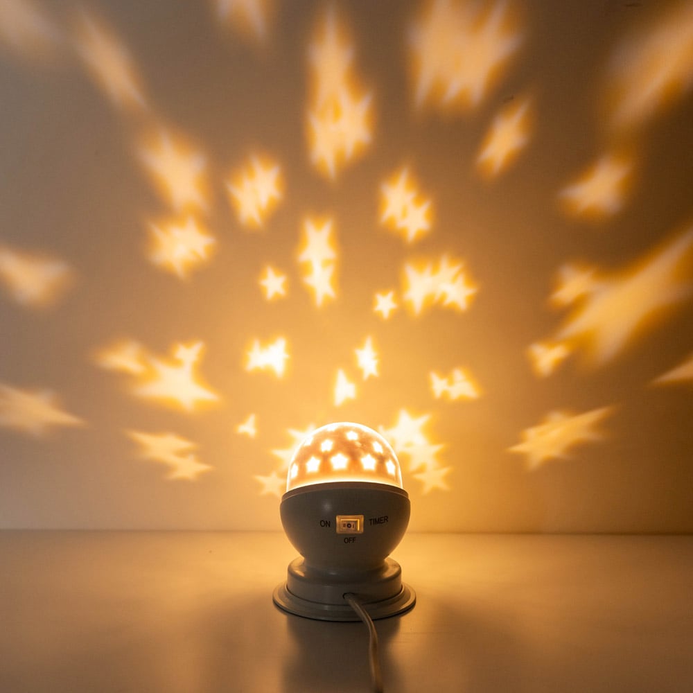 ValueLights Aurota Starry Sky LED Projector Bedside Light Image 4