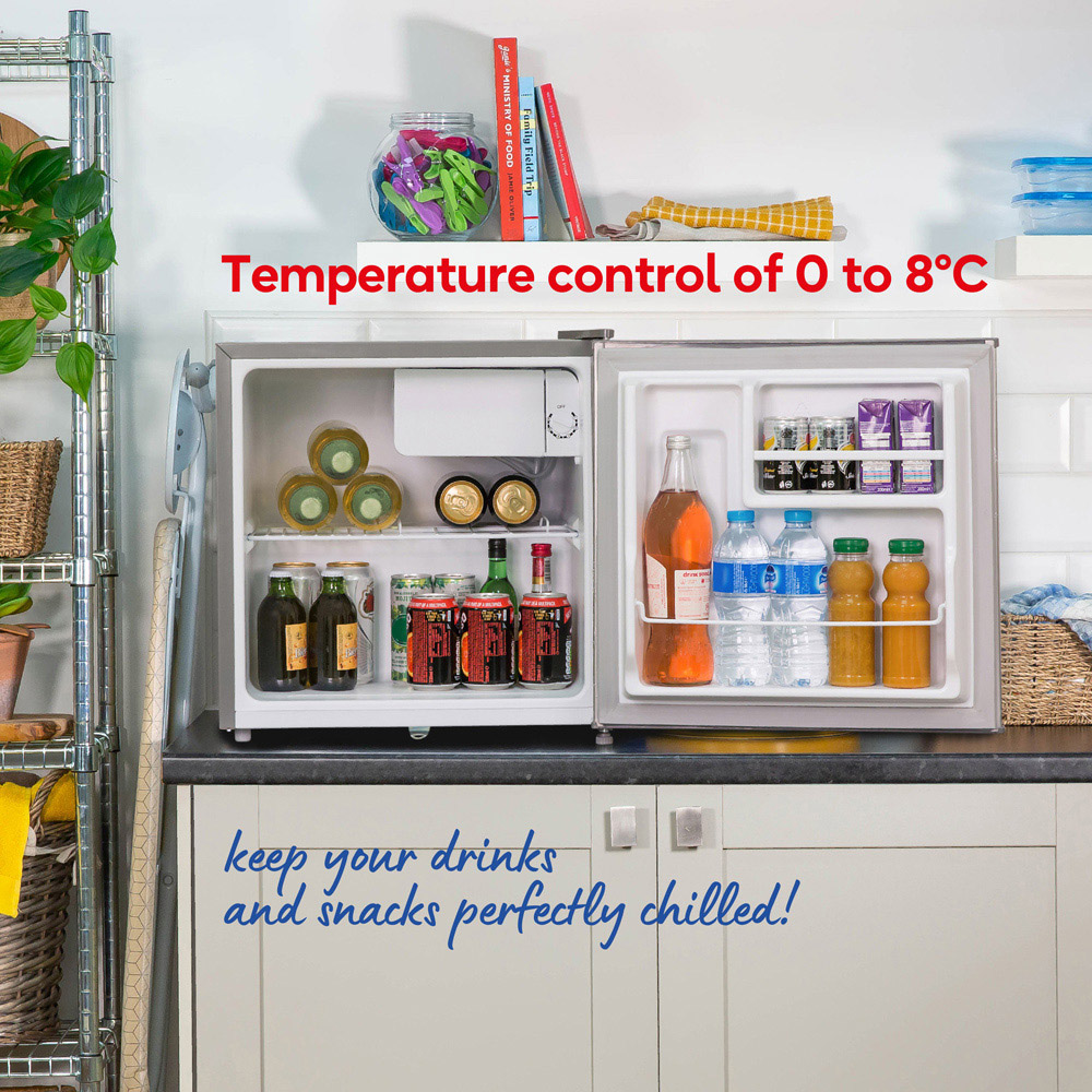 Russell Hobbs RHTTF0E1SS Stainless Steel 43L Table Top Fridge Image 7