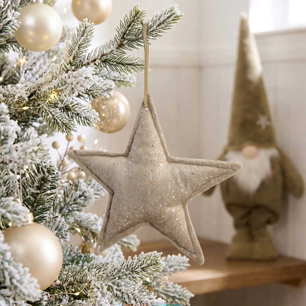 Sparkly Star Decoration Neutral Image 2