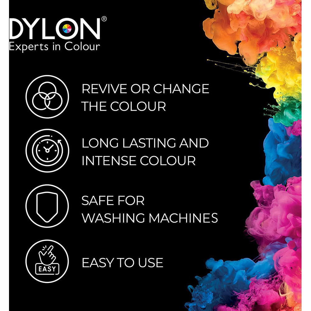 Dylon Tulip Red Washing Machine Fabric Dye Pod 350g 2 Pack Image 5