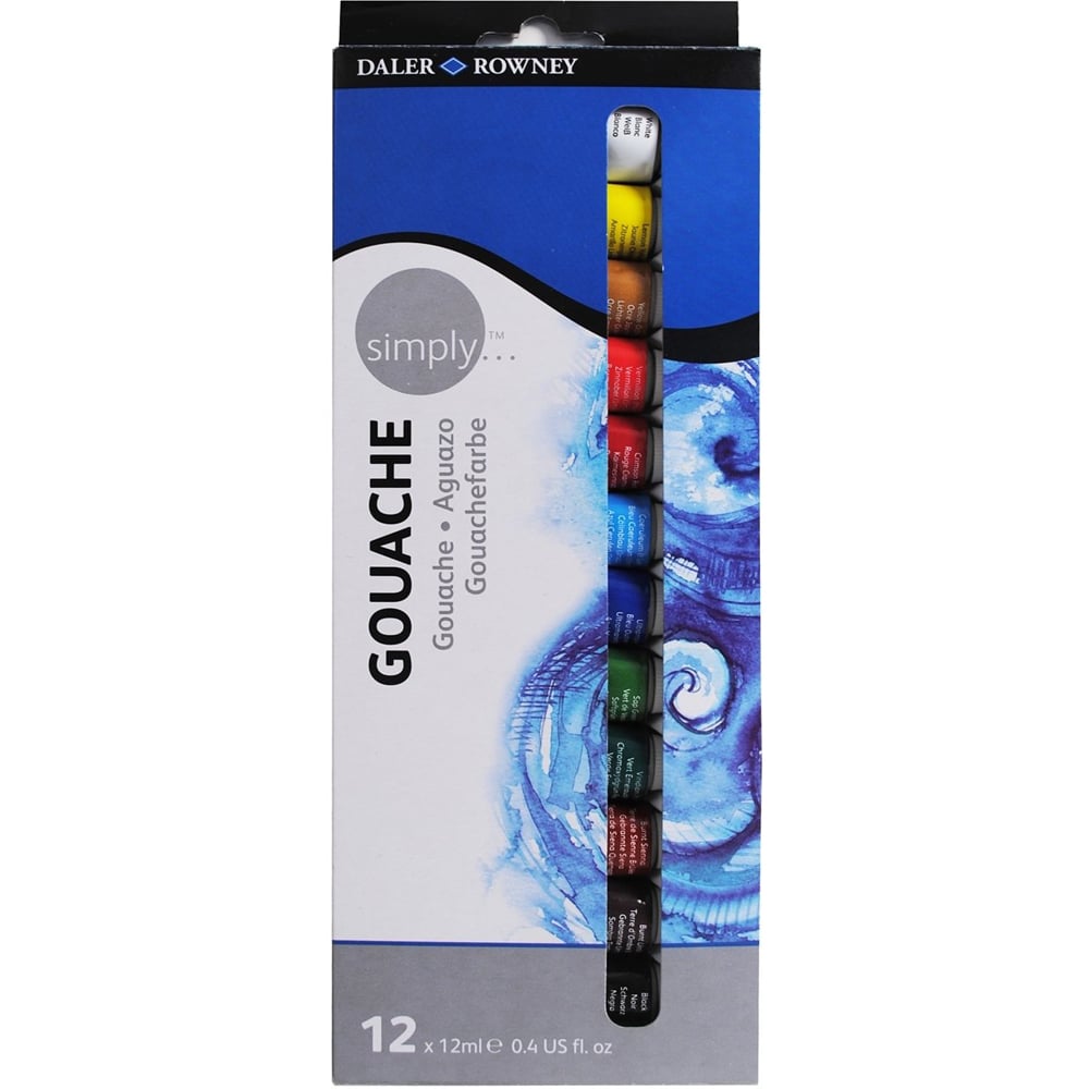 Daler-Rowney Simply Gouache Set - 12 Image