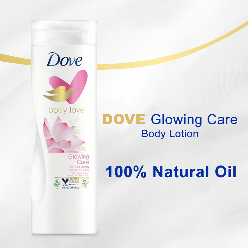 Dove Body Scrub Bath Cream and Glowing Ritual Body Lotion Bath Bundle Image 6