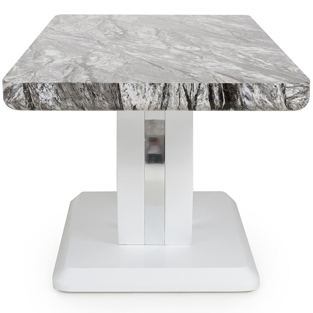 Neptune Marble Effect Coffee Table Image 4