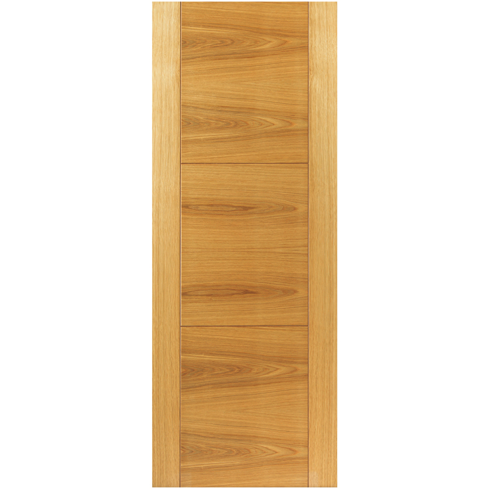 JB Kind Mistral Contemporary Oak Internal Door 1981 x 762mm Image 1