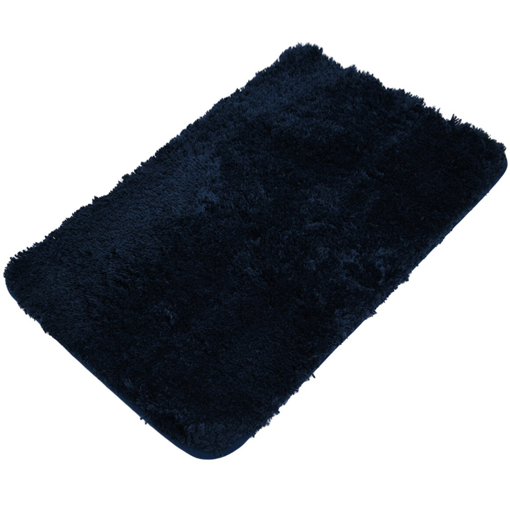 Deluxe Microfibre Bath Mat - Navy Image