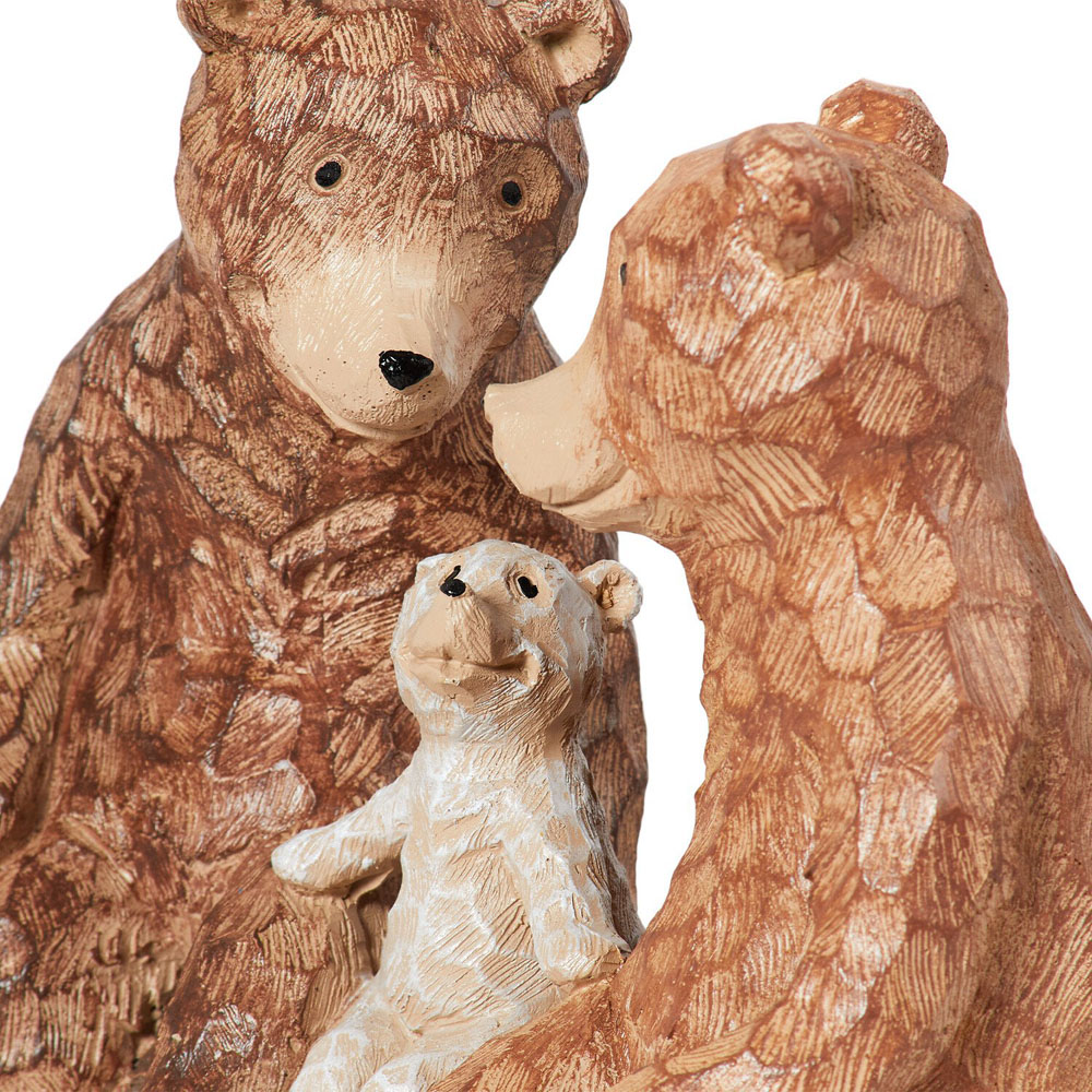 Family of Bears Ornament - Brown Image 4