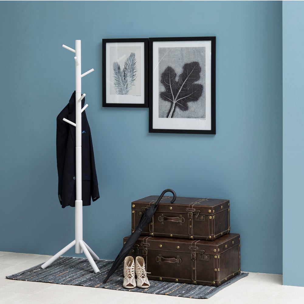 Florence Bremen White Coat Stand Image 6