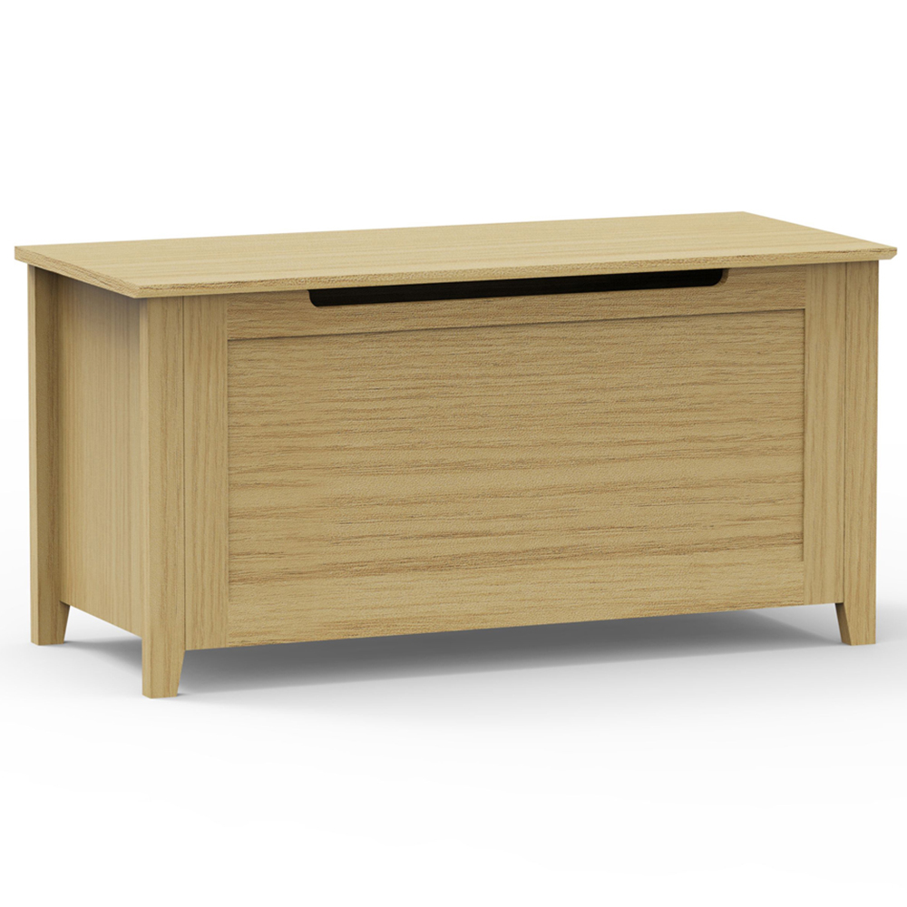 Core Products Henley Oak Effect Storage Trunk Image 4