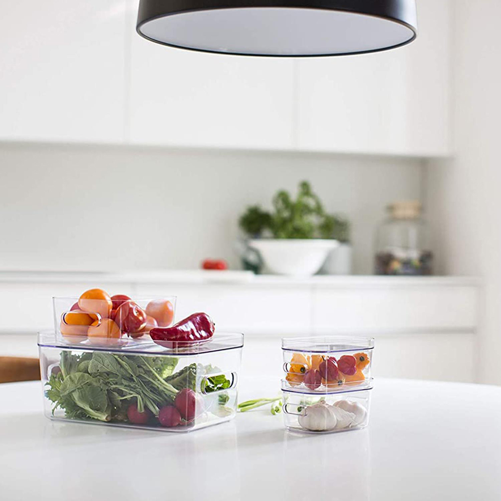 SmartStore Compact Clear Extra Small Storage Box 600ml 3 Pack Image 6