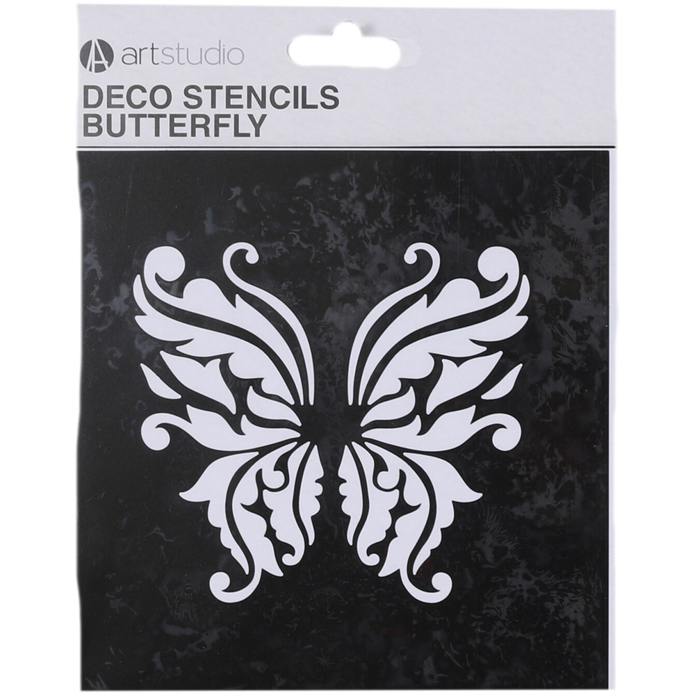 Art Studio Deco Stencils Butterfly Image