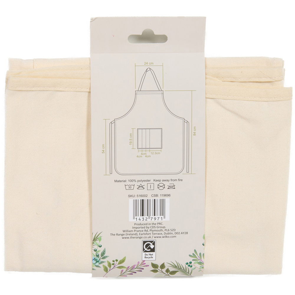Artist Apron Cream Image 2