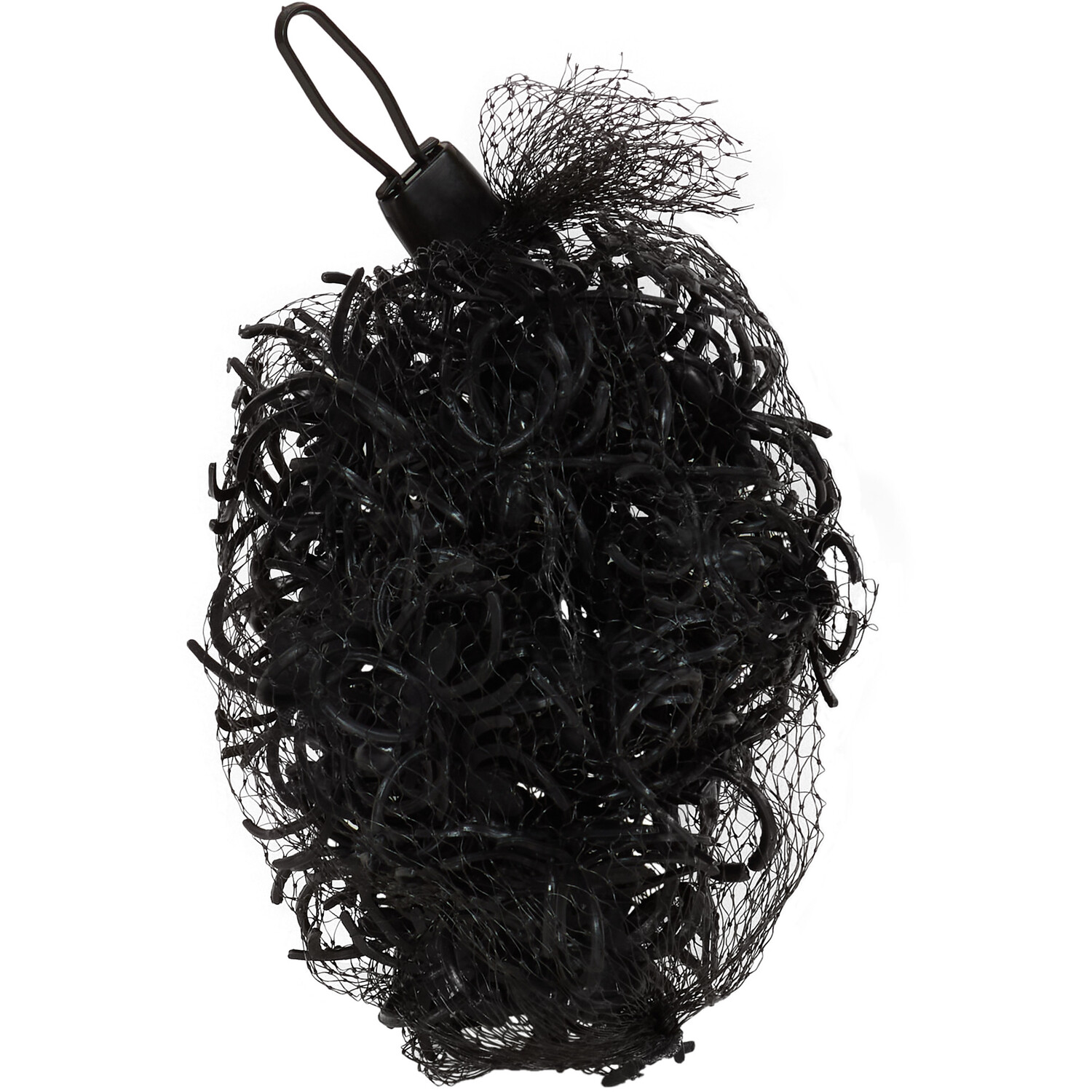 Pack of 80 Black Halloween Spiders - Black Image 5