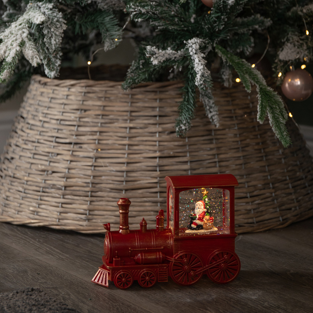 Samuel Alexander Snow Swirl Train Christmas Decoration 17cm Image 5