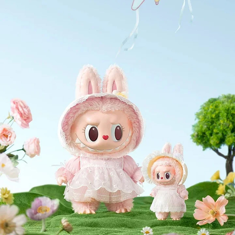 Pop Mart Mokoko Fall in Spring Flower Series Plush Doll 38cm Image 3
