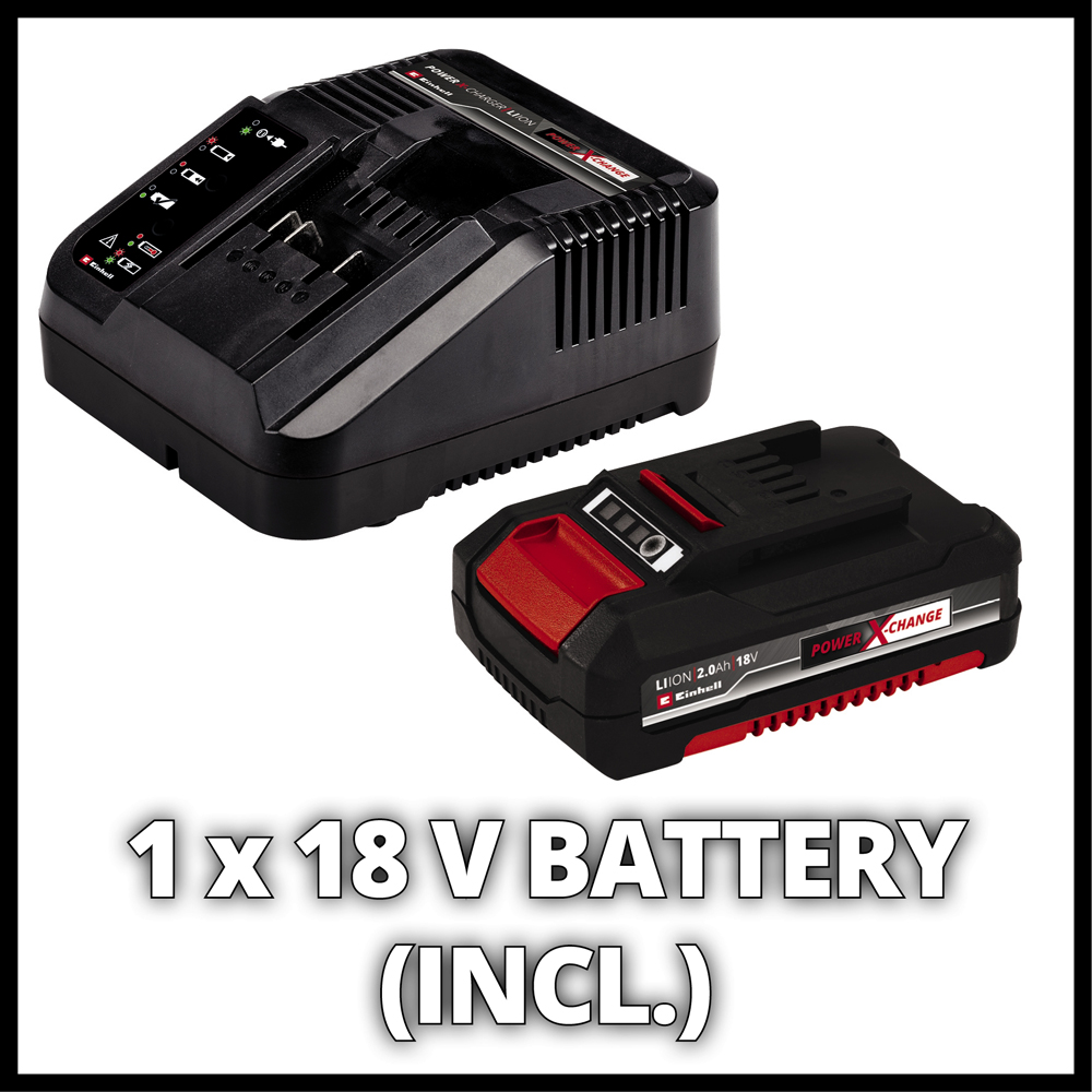 Einhell Power X-Change GC-CL 18 Li E Kit Cordless Leaf Blower Image 4