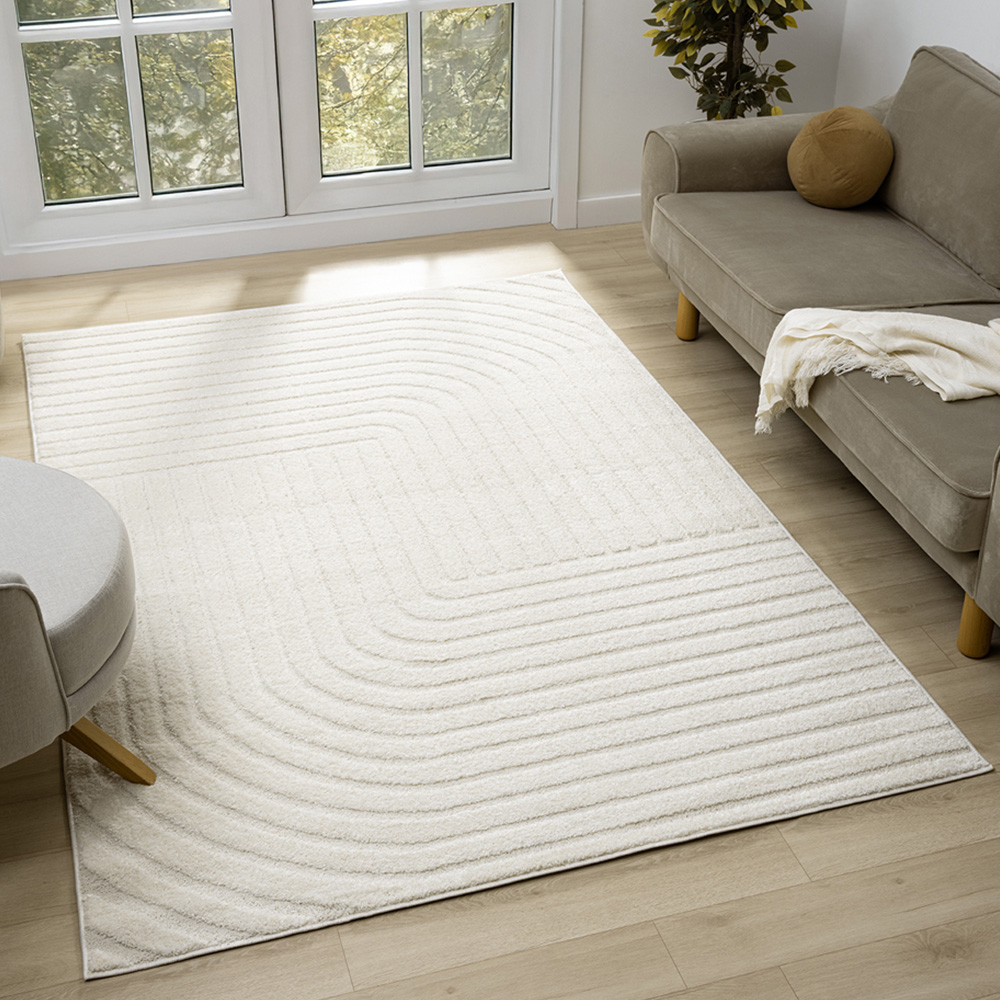 Desire Rugs Aya Cream Wabi Sabi Arches Rug 80 x 150cm Image 2