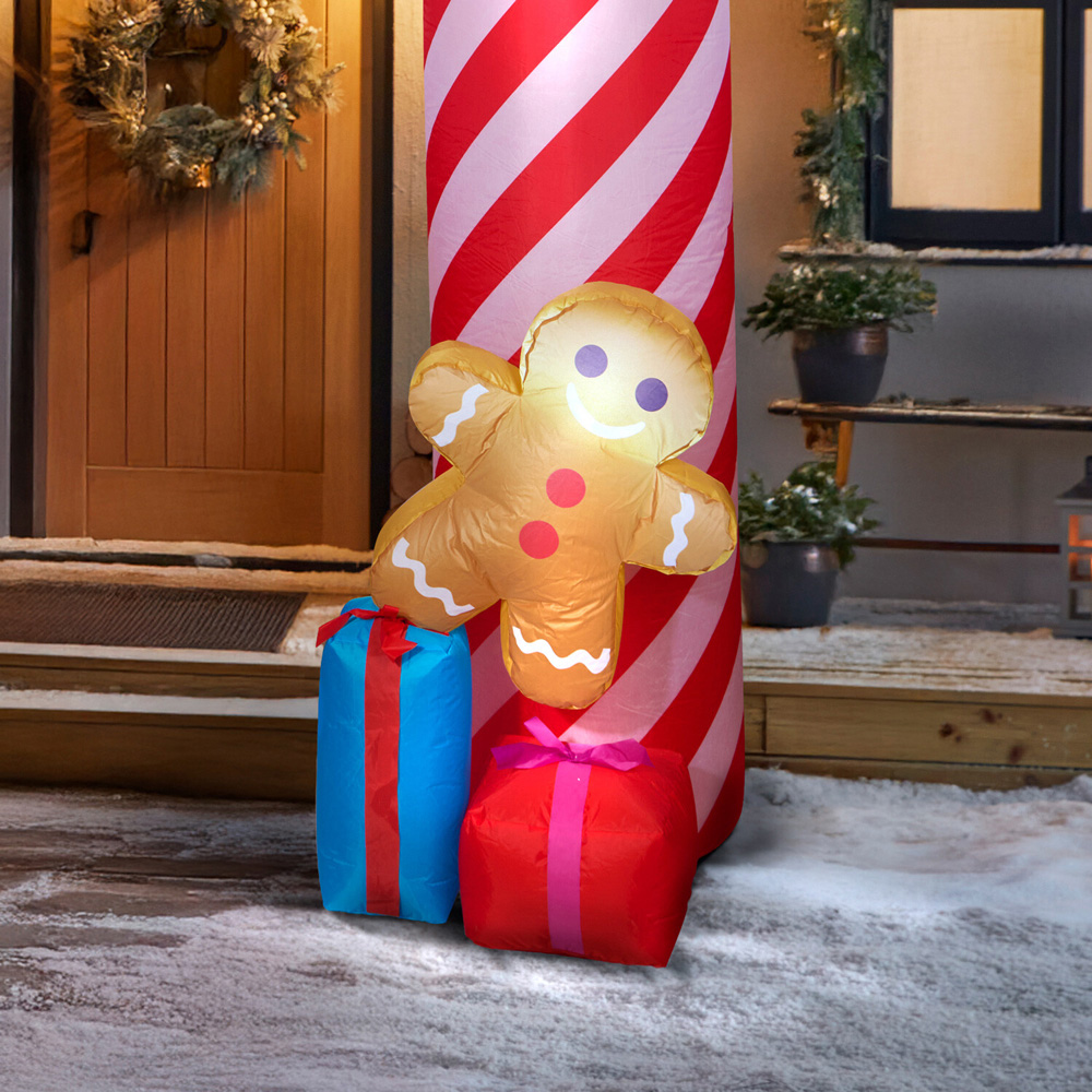 Merry Christmas Inflatable Arch Standing Decoration Image 3
