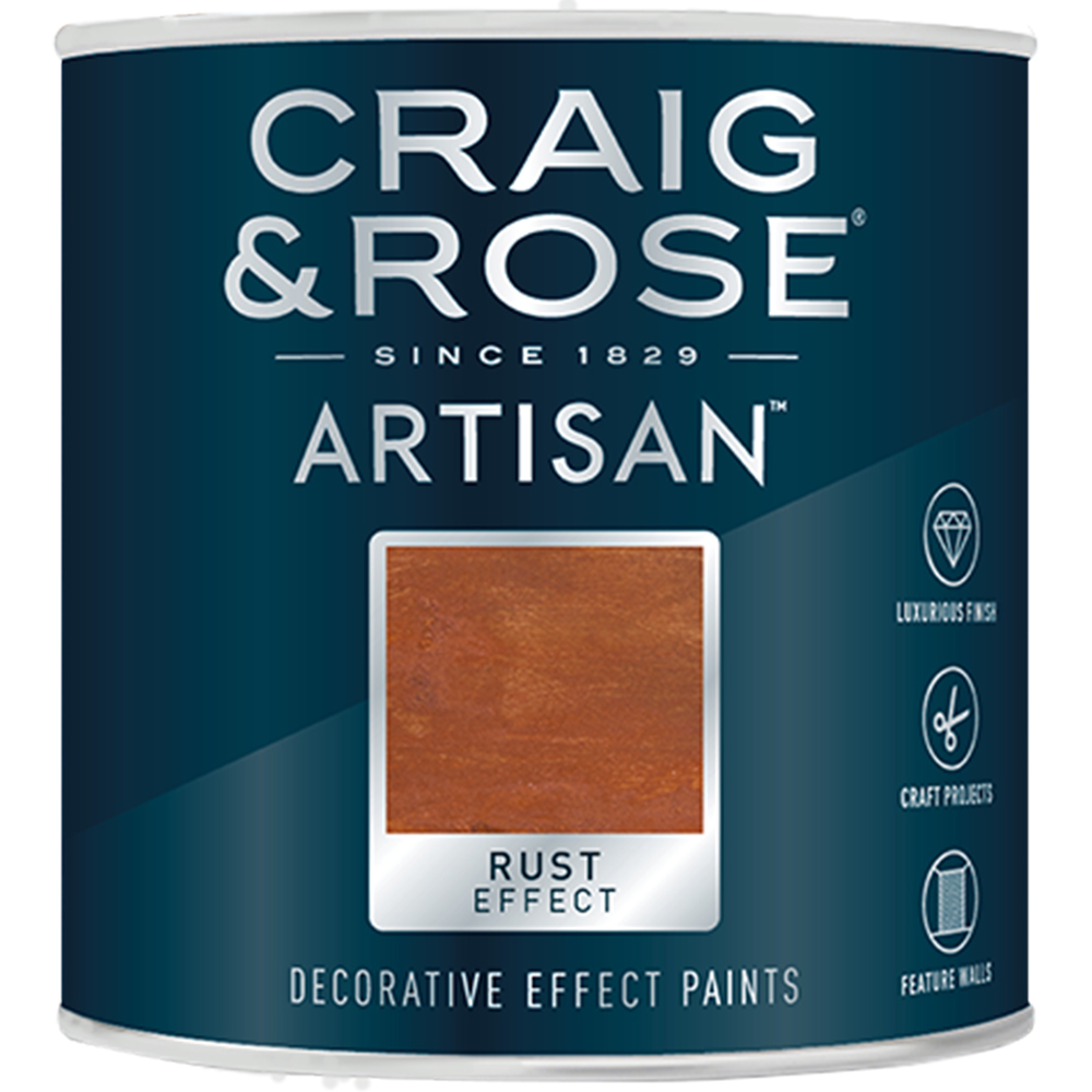Craig & Rose Artisan Walls Rust Effect Matt Paint 2.5L Image 2