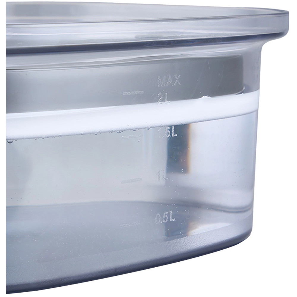 H&O Direct Transparent Spill Proof Pet Water Bowl 2L Image 5