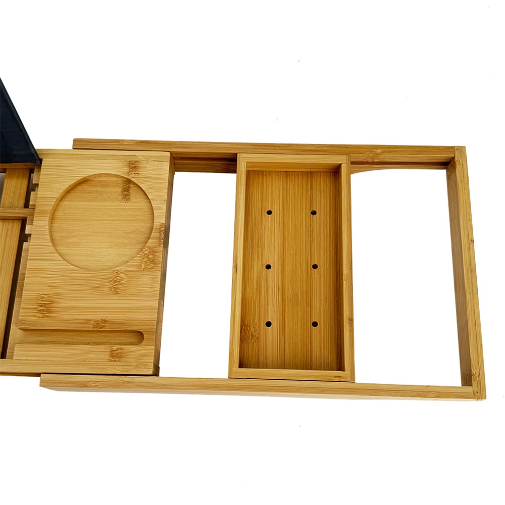 Red5 Natural Bamboo Bath Caddy Image 4