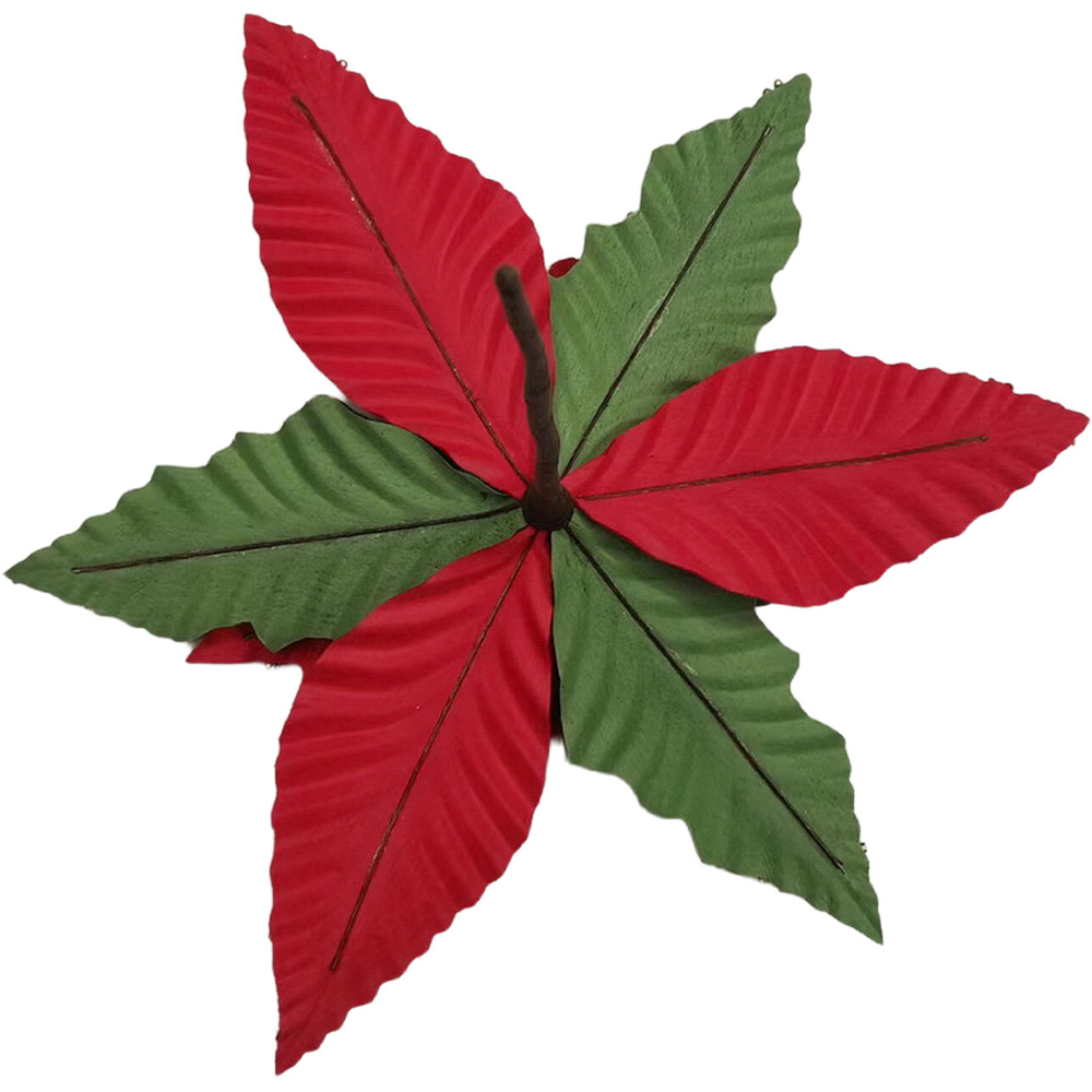Red and Green Flocked Pick Image 3