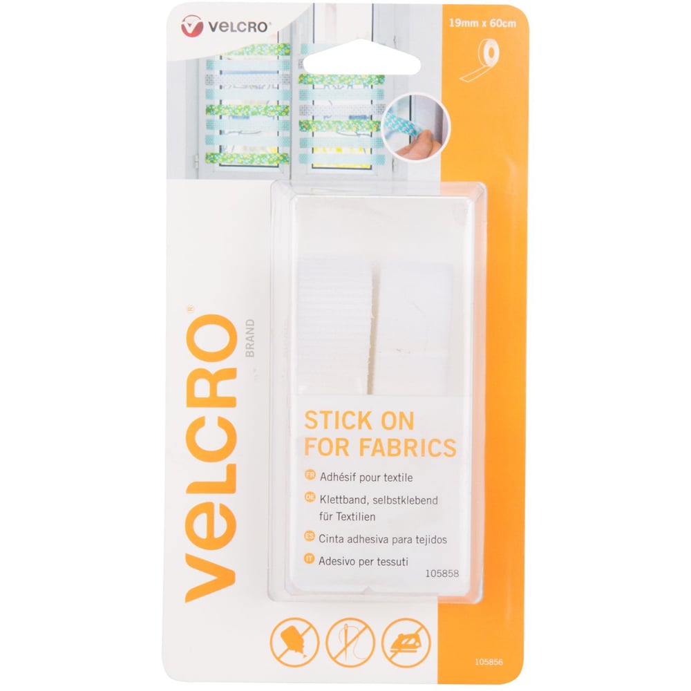 Stick On For Fabrics Tape - White Image