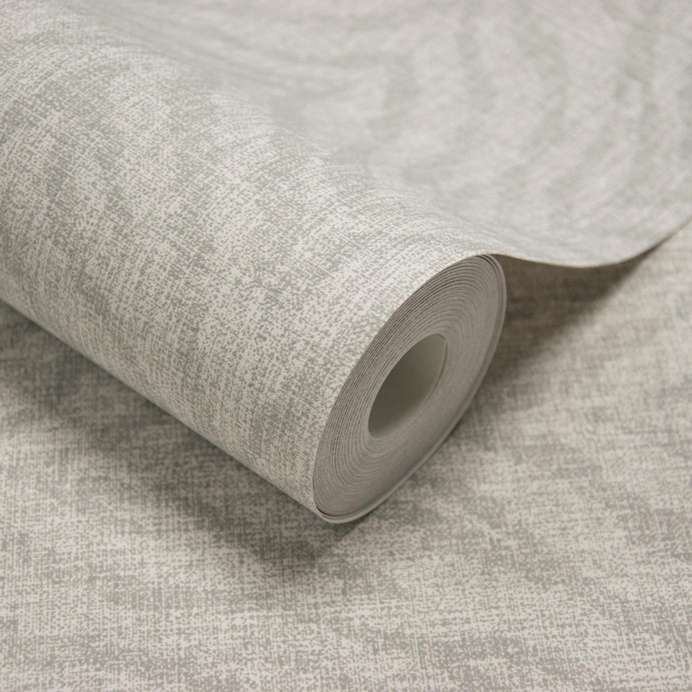 Grandeco Attitude Distressed Zebra Print Grey Vinyl Wallpaper Image 2