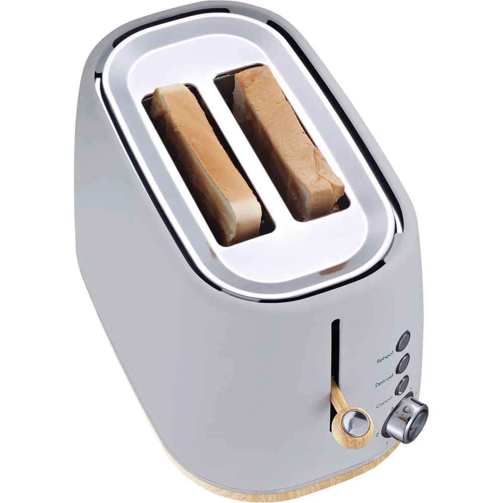 Statesman SKT05090GY Grey Scandi Design 2 Slice Toaster 900W Image 5