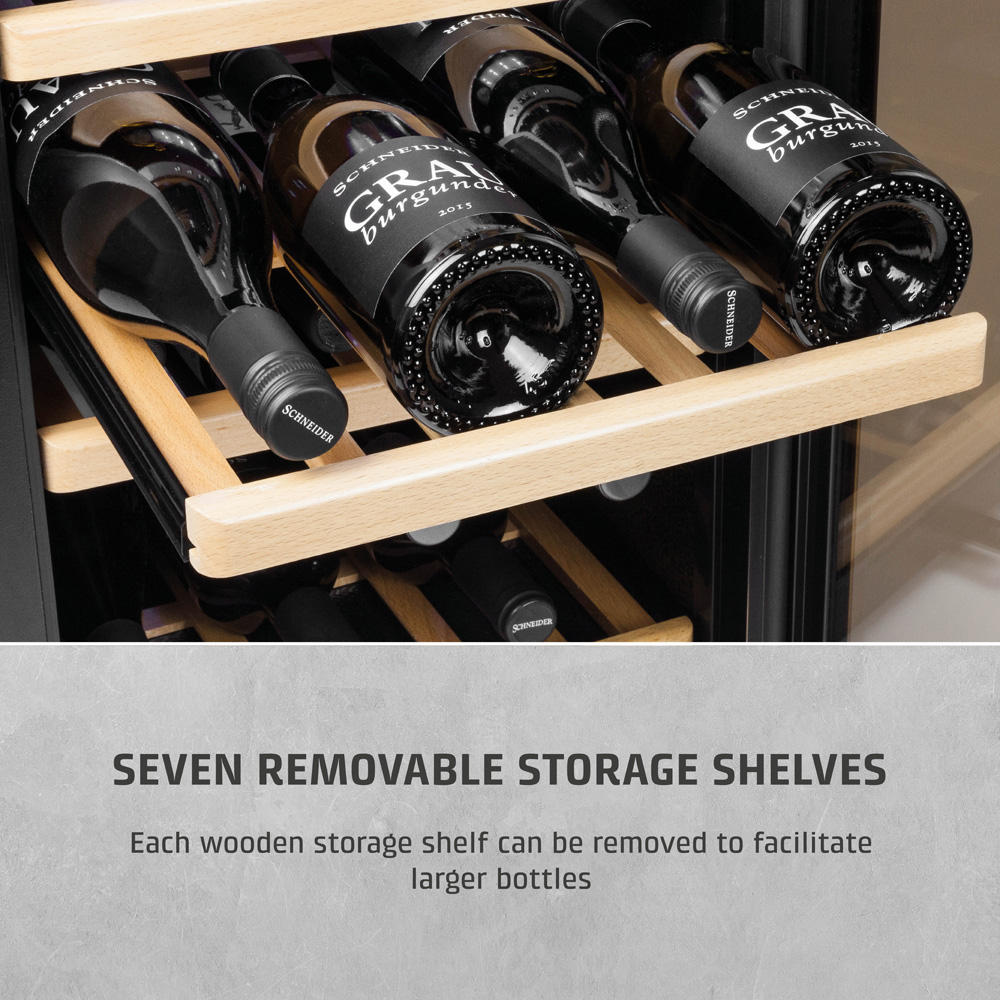 CASO Design WineExclusive 726 Black 66 Bottle Smart Wine Cooler Fridge Image 6