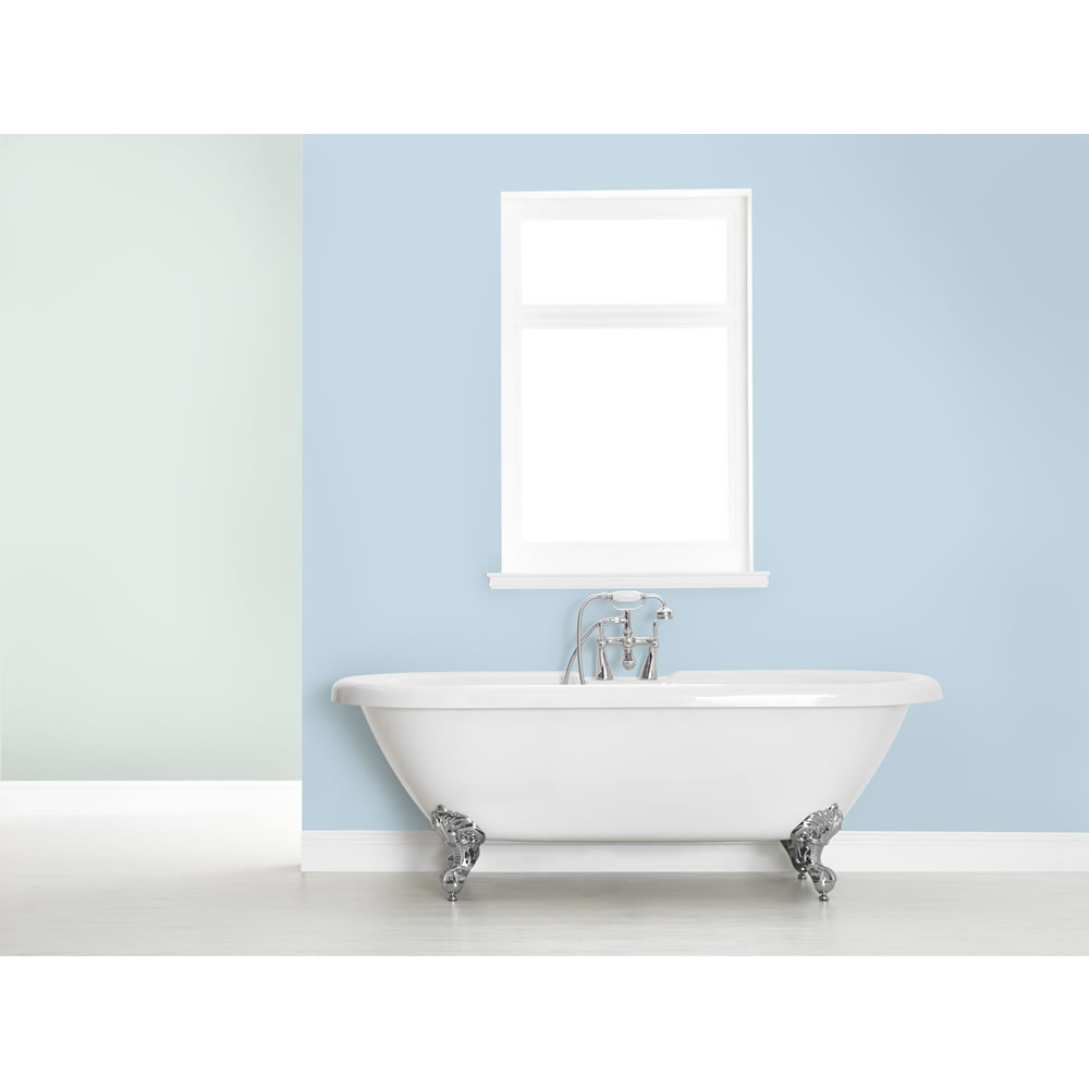 Dulux Bathroom+ Soft Sheen Emulsion Paint Tester Pot Mineral Mist 50ml Image 2