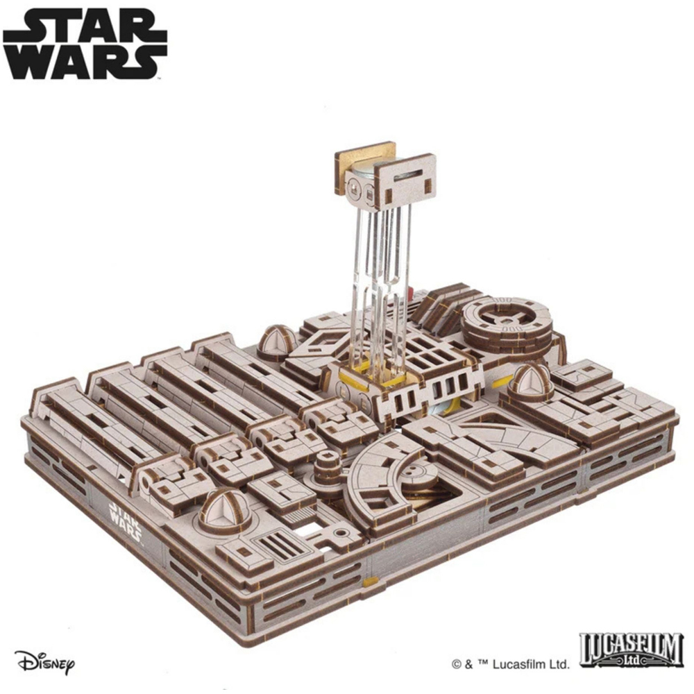 Ugears Star Wars Luke Skywalker X-Wing Starfighter Mechanical Model Image 3