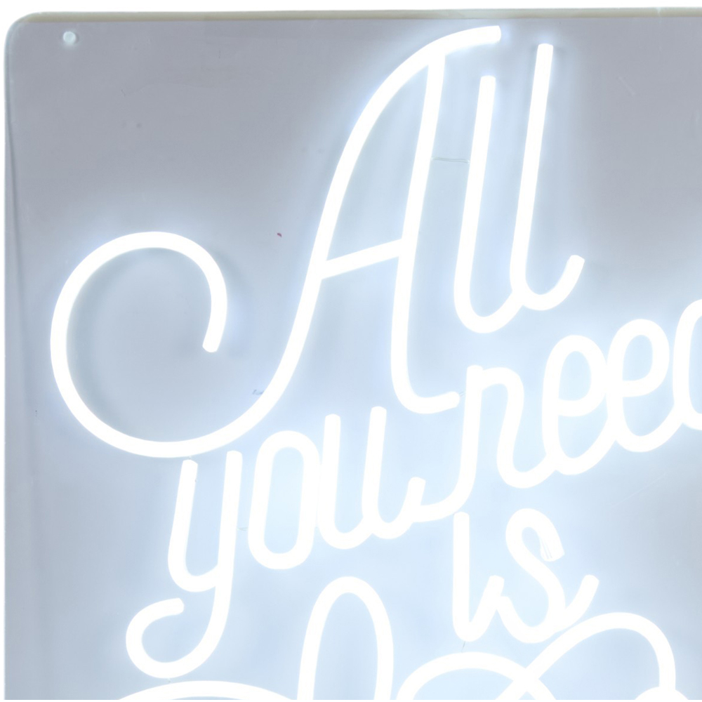 All You Need Is Love Neon Sign Image 2