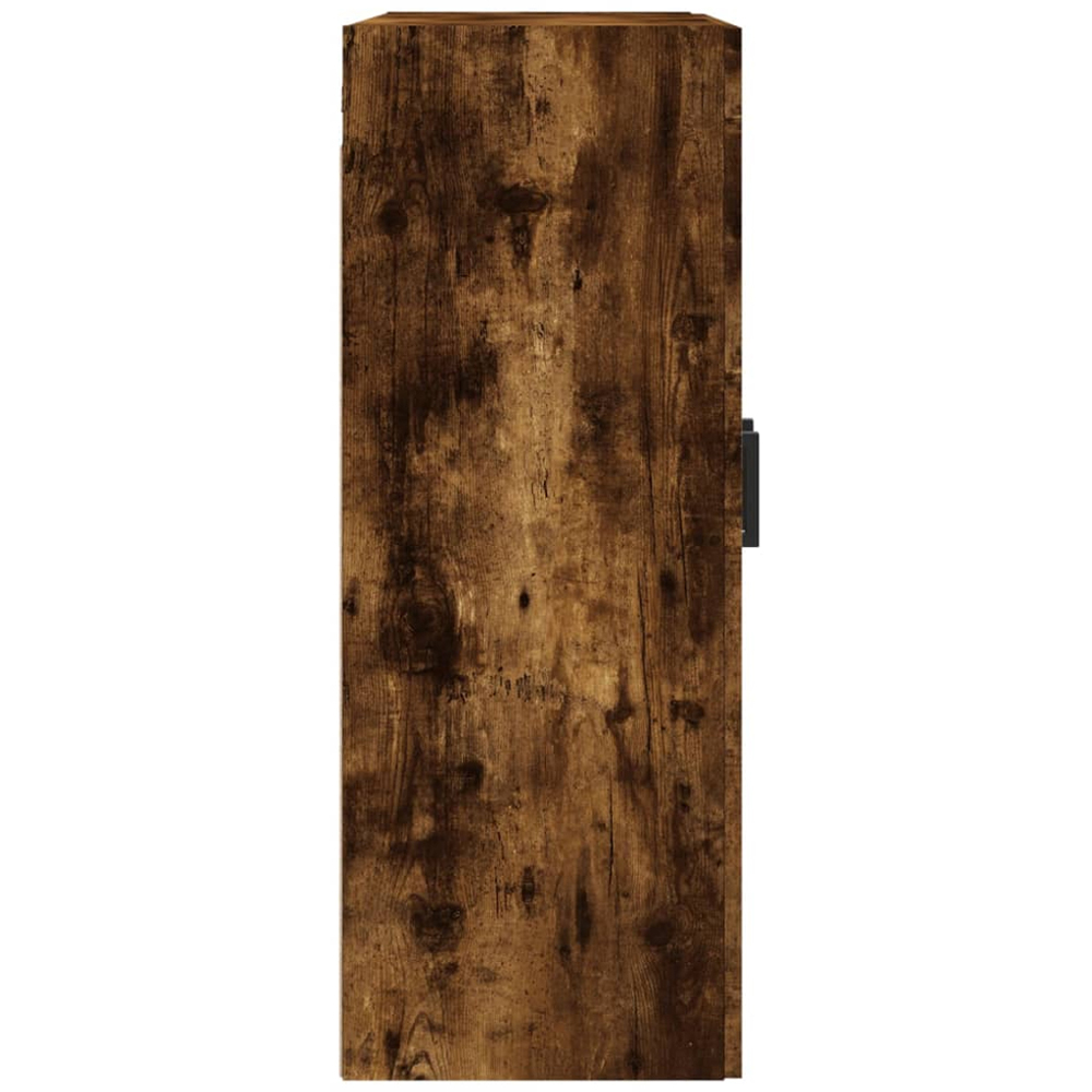 vidaXL 2 Door Brown Smoked Oak Wall Mounted Cabinet 2 Pack Image 7