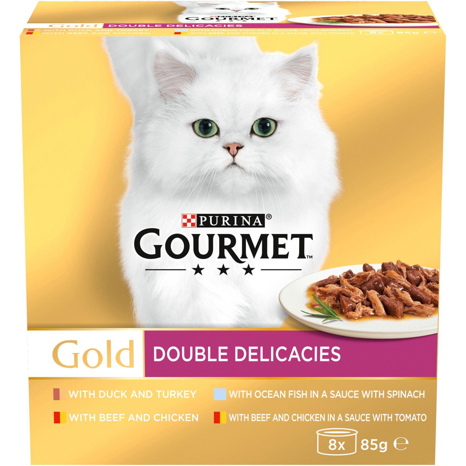 Gourmet Gold Double Delicacies Wet Cat Food Image 3