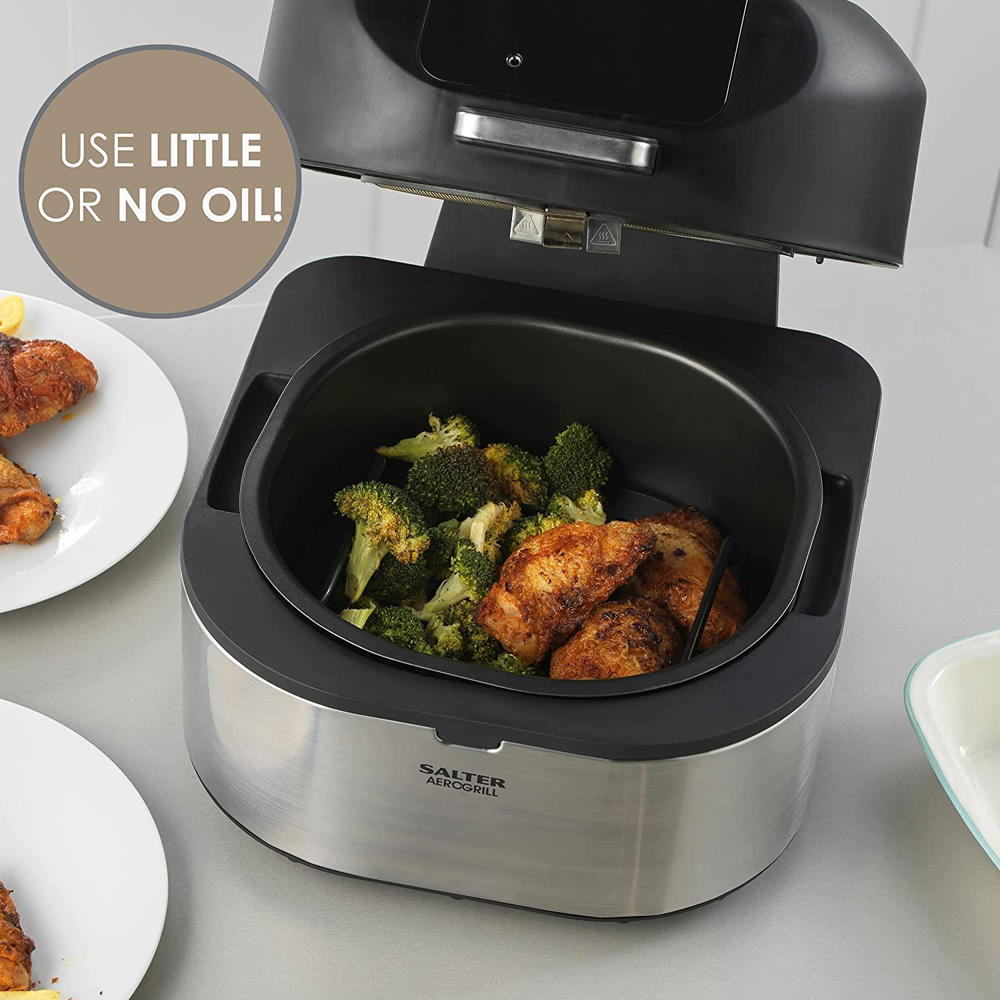 Salter EK4549 5-in-1 Aerogrill Tabletop Multicooker 1750W Image 5