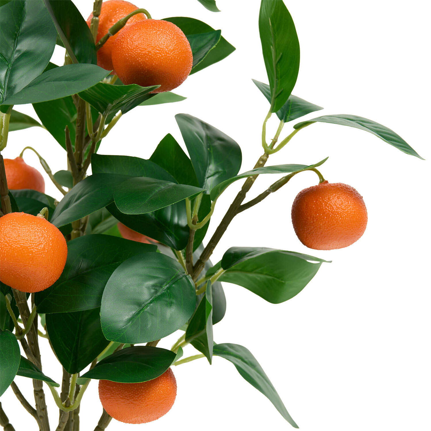 Potted Faux Citrus Tree Image 9